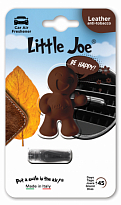 Ароматизатор на дефлектор Little Joe (OK) Leather (Новая кожа) brown 1/6шт